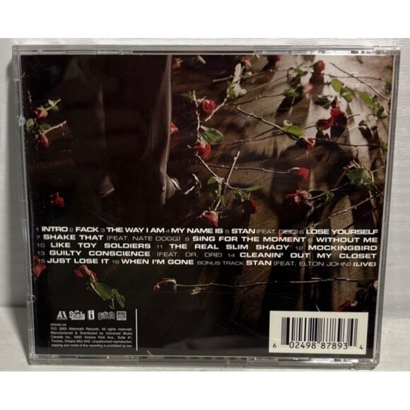 Eminem Curtain Call: The Hits CD Album With Parental Advisory - Picture 2 of 3